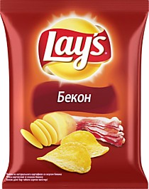 Чипсы Lay's "Бекон"