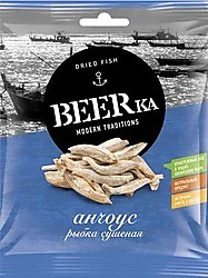 «Beerka», анчоус сушёно-вяленый, 25 г