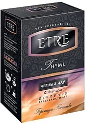 «ETRE», «Thyme» чай черный с чабрецом, 100 г