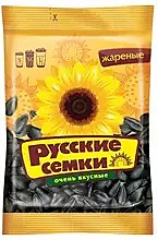 «Русские семечки», семечки отборные, высший сорт, 190 г